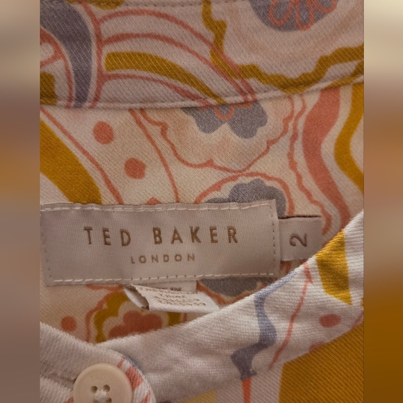 Ted Baker Multicolor Paisley Dress - Picture 2 of 5